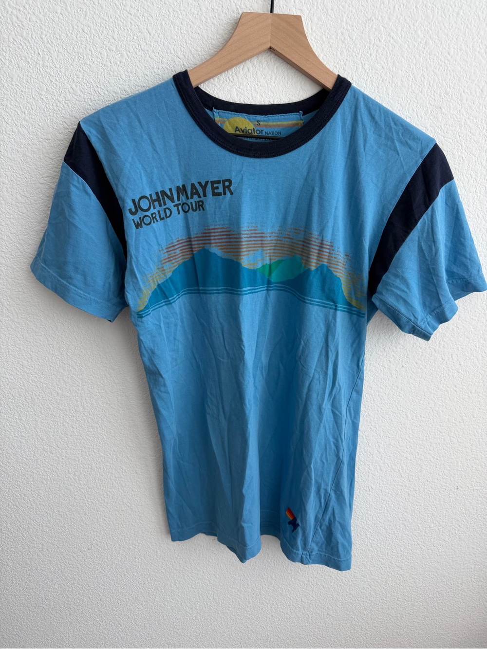 Aviator Nation John Mayer World Tour T-Shirt Small